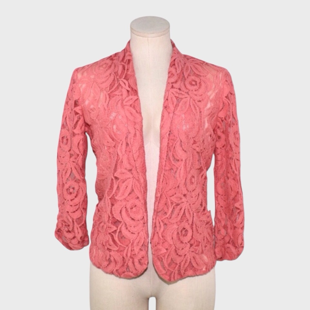 Eyeshadow‎ Lace Open Blazer